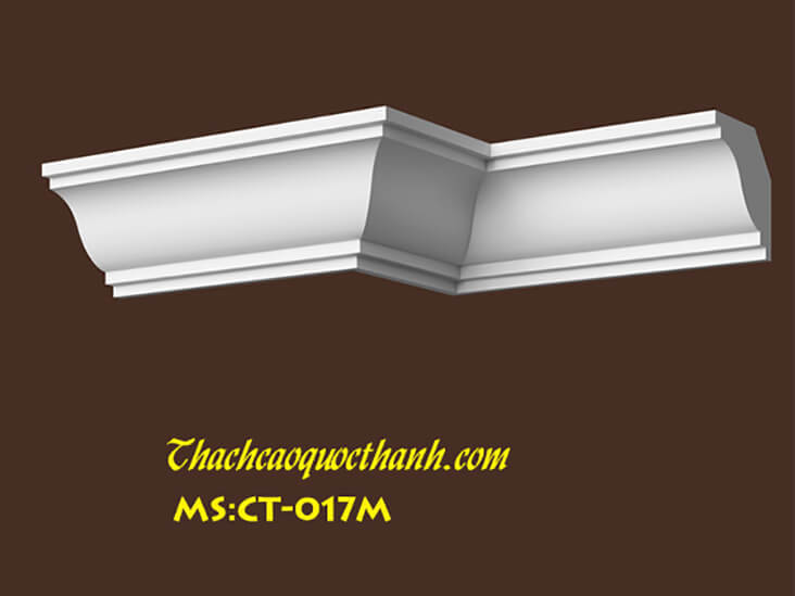 vật tư thi công phào chỉ thạch cao tân cổ điển CT017M